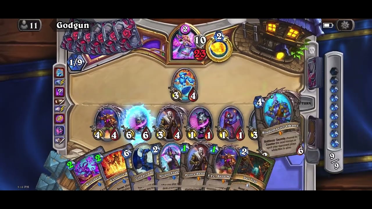 Reno Secret Mage vs Rommath
