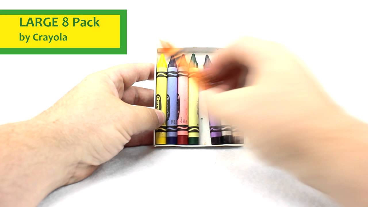 Large 8 Pack of Crayons 52-0038 by Crayola Product Review 