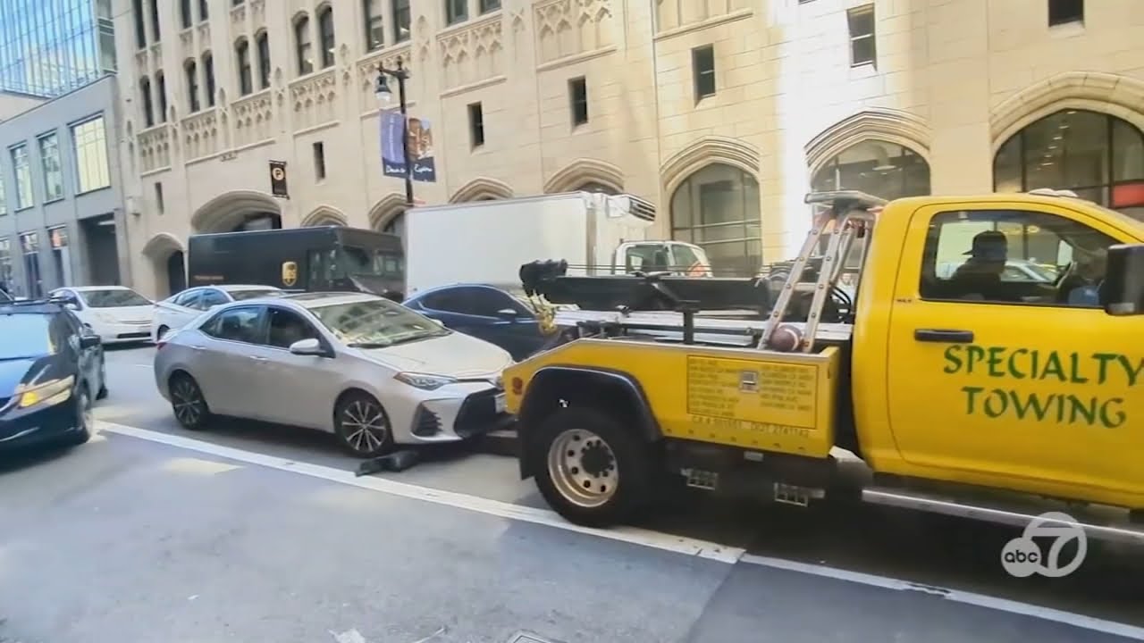 Couple says tow truck tried to nab their moving car in San Francisco ...