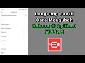 Cara Mengganti Bahasa WeLive ~ Cara Mengubah Bahasa di Aplikasi WeLive