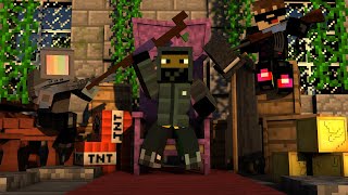 RUST IN MINECRAFT??? WE RAIDED A TRASH BASE WITH INSANE LOOT