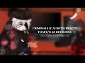 [ C.AI ] || Criminals Reacts To M!Y/N as Detective... (MOSTLY DAZAI) ||