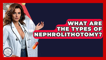 What Are The Types Of Nephrolithotomy? - The Operating Table