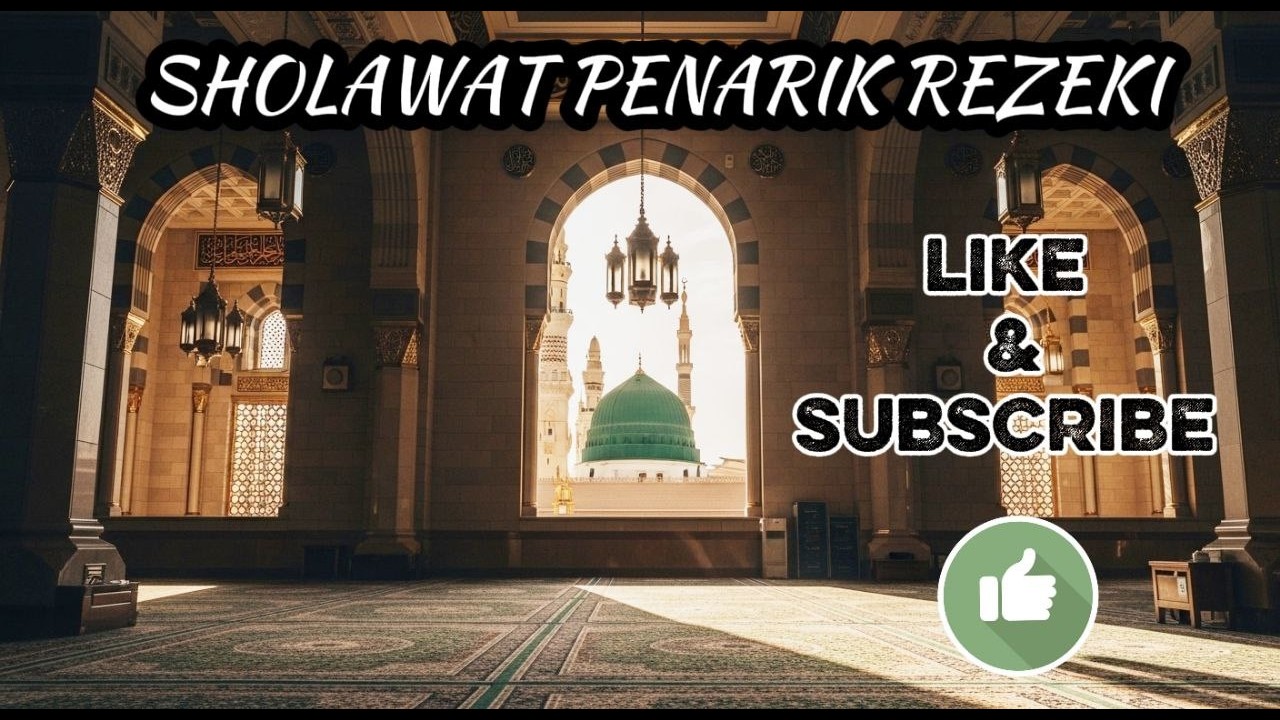 awas!! 5 sholawat ini membuat rezeki terus mengalir!! || sholawat penarik rezeki || sholawat nabi