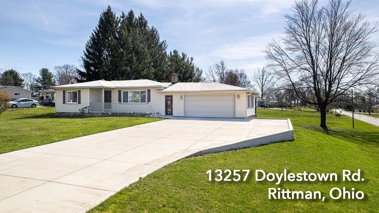 13257 Doylestown Rd. Rittman, OH YouTube