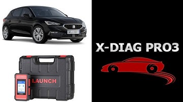 FULL SCAN DIAGNOSTIC EV SEAT LEON MY2021 DGEA LAUNCH X431 XDIAG SMARTLINK OBD2 SCANNER TOOL DOIP