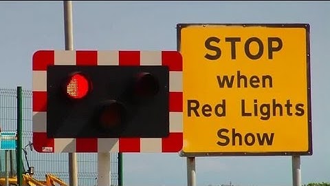 Merrion Gates Level Crossing - 8300 and 8520 Class DART Trains