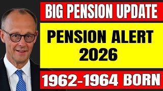 Born between 1962 and 1964? Here's what you need to know about your pension in 2026!