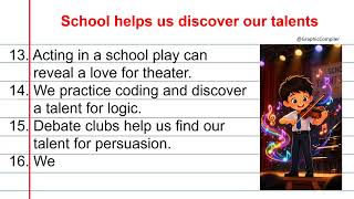 School helps us discover our talents Essential Lessons Every Kid Should Know