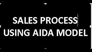 The Sales Process Associated with AIDA Model Tutorial Video
