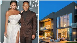 John legend & chrissy teigen house tour in Beverly Hills $23.95 million