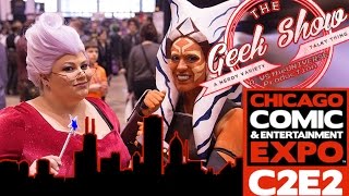 [The Geek Show @ C2E2 2016] Talkin' SASSY with Sweets4aSweet and JediManda!
