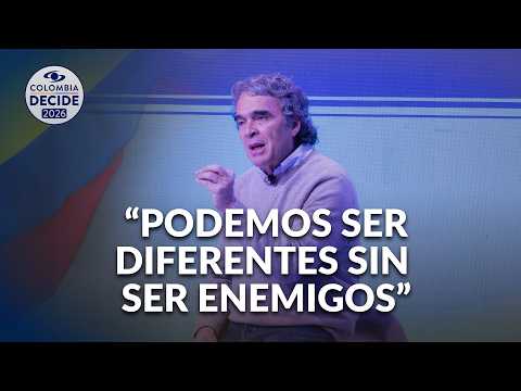 El plan de Sergio Fajardo para unir a una sociedad polarizada y alcanzar la paz en Colombia