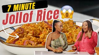 Ify’s Kitchen rates my 7 minute Instant Pot Jollof Rice 😮‍💨😩