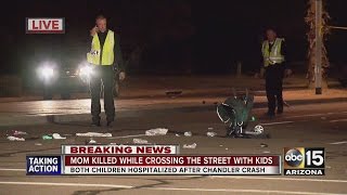 Woman dead after being hit by car in Chandler