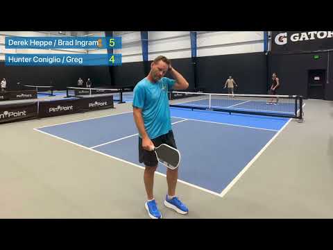 Pin Point 4.0+ Tournament - Game 4 Derek & Brad vs Hunter & Greg