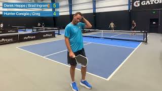 Pin Point 4.0+ Tournament - Game 4 Derek & Brad vs Hunter & Greg
