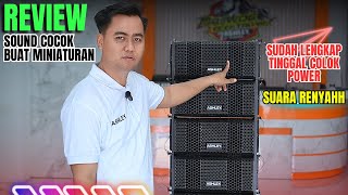 Download lagu SPEAKER COCOK BUAT MINIATURAN ATAU RUMAHAN SPEK CLARITY‼️- REVIEW ASHLEY SOUND MINIATUR SERIES