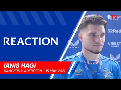 RANGERS TROPHY DAY | Ianis Hagi Reaction