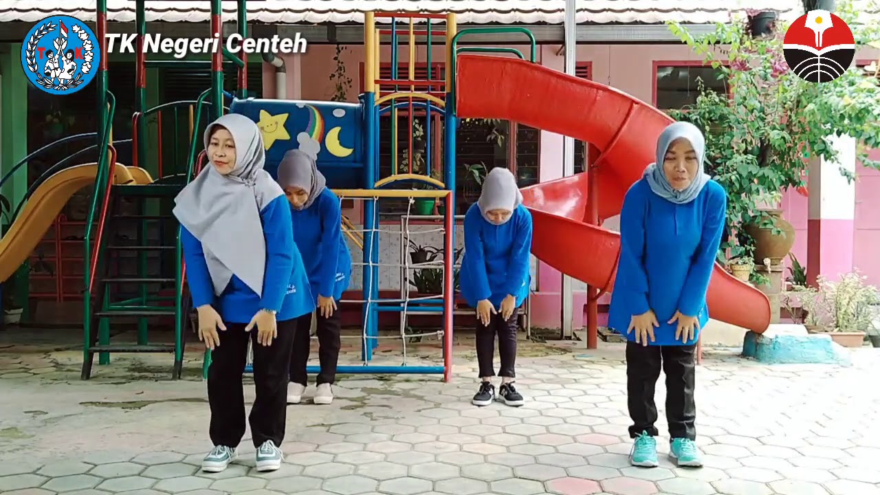 Senam "Putri Halim" Bersama Ibu Guru