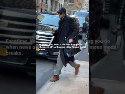 Jacob Elordi exits his hotel after breakup with Kaia Gerber #jacobelordi #kaiagerber #breakupstatus