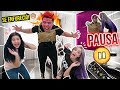 PAUSE CHALLENGE!! ⚠ LO AMARRAMOS Y MAQUILLAMOS!!!😈💄 | Katie Angel