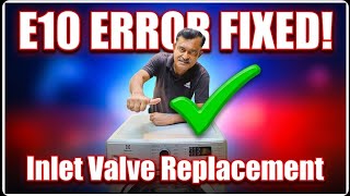 'Electrolux Washing Machine E10 Error FIXED! Inlet Valve Replacement (7kg Front Loader) 🔥' 'Electrolux Washing Machine E10 Error FIXED! Inlet Valve Replacement (7kg Front Loader) 🔥'