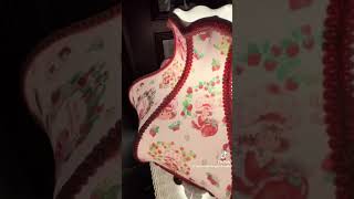 thrift store finds: strawberry shortcake lamp y2k