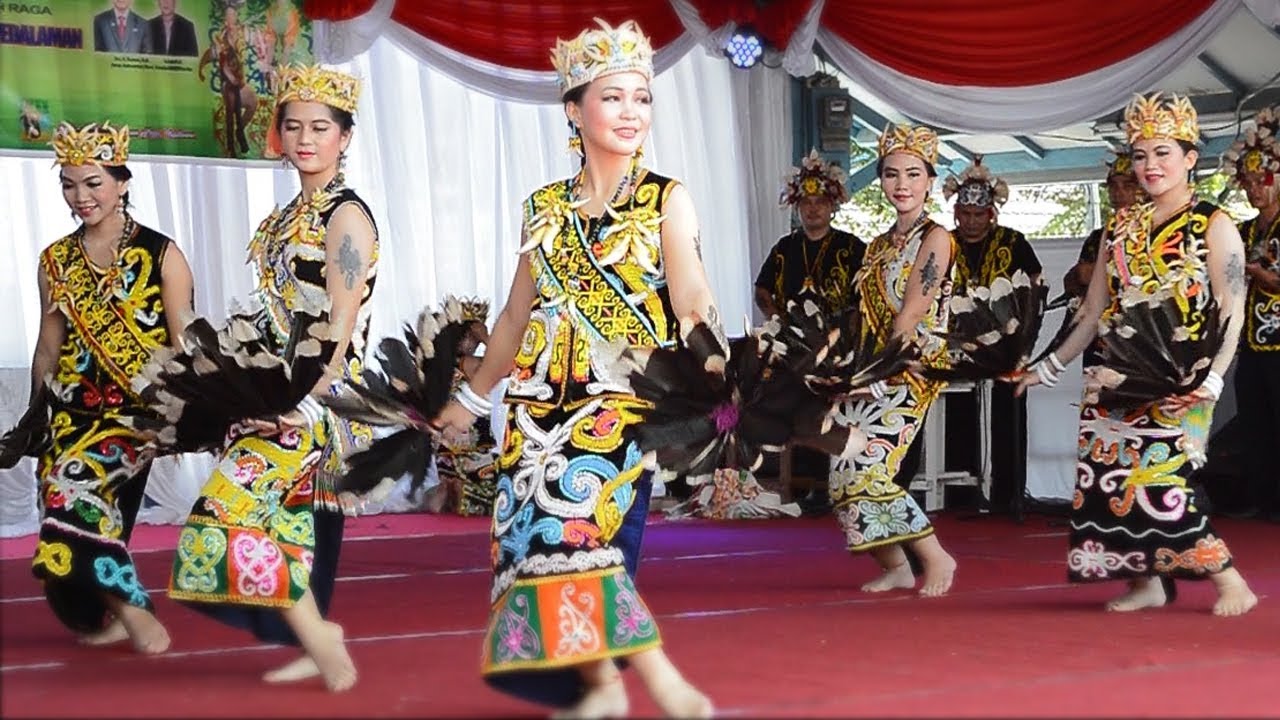 Festival Tari Pedalaman Kalimantan Utara di Tanjung Selor 1 YouTube