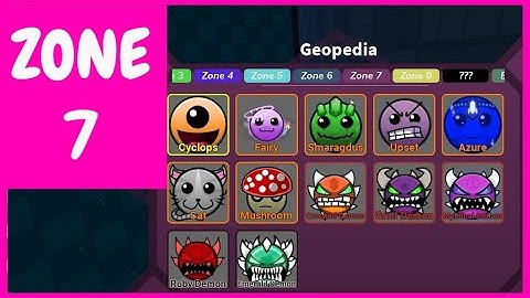 ALL Find the Geometry Dash DIFFICULTIES ZONE 7 [ EXPANSION UPDATE ] Roblox