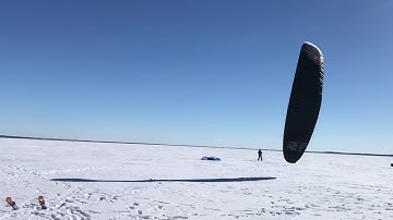 Snow Kite Kamp - Expedition Style w Toboggan - Skill Building at Gull Lake