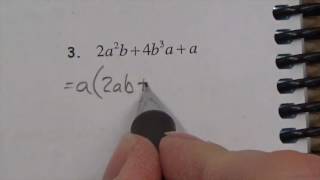 Factoring Review   Lesson