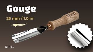 STRYI Gouge 8 Wood Carving Chisel Guide | Clean Relief Carving