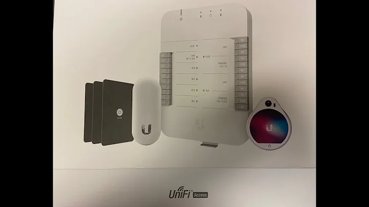 Ubiquiti UniFi Access Control Starter Kit UA-SK-US Unboxing First Look