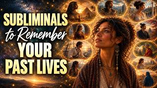 SUBLIMINAL Affirmations to Remember PAST LIVES ★ Your Subconscious Remembers More Than You Think