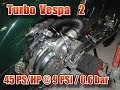 Turbo Supercharged Vespa Compilation Scooter Turbo Supercharger Roller Malossi 220cc NEW