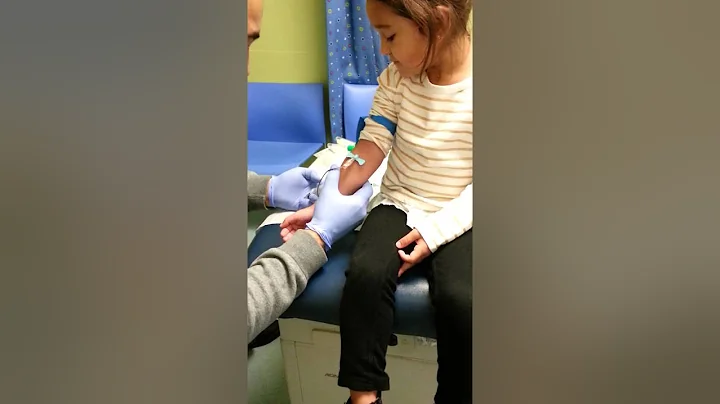 Olivia Grace's blood draw