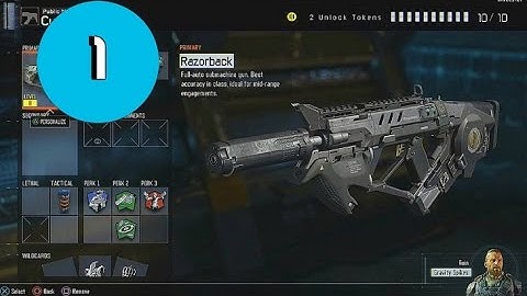 Black Ops 3 Multiplayer Gameplay #1 - BEST CLASS! (SMG Razorback Class Setup(COD BO3))