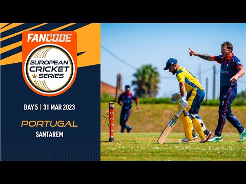 🔴 FanCode ECS Portugal, Santarem, 2023 | Day 5 | T10 Live Cricket | European Cricket