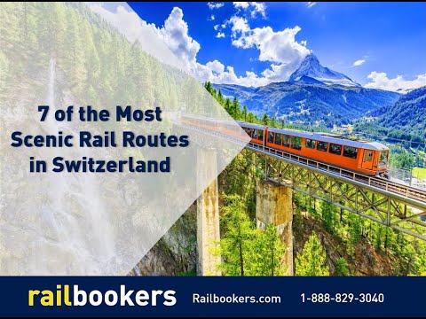 7 of the Most Scenic Rail Routes in Switzerland