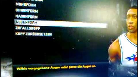 NBA 2k11-How you create Wesley Johnson