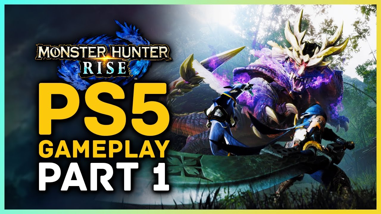Monster Hunter Rise - gameplay 1 - playstation 5 - REVIL