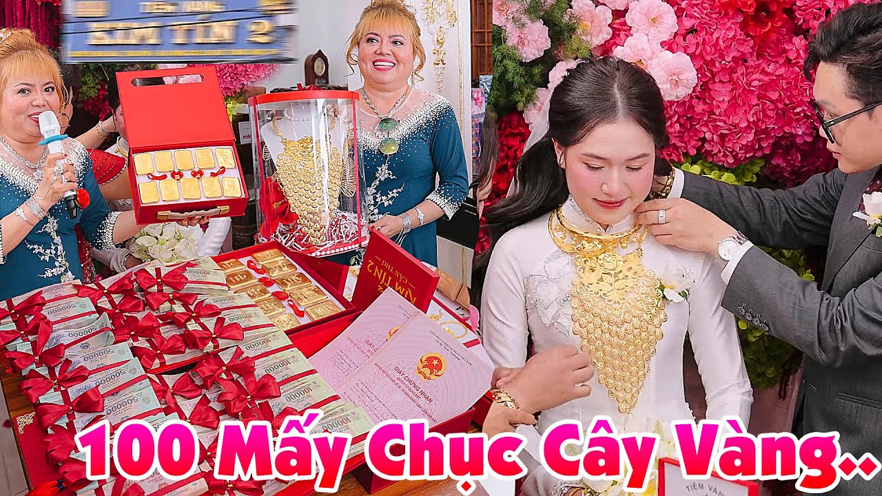 Đám Cưới CHÚ RỂ TIỆM VÀNG CÔ DÂU ĐẸP SANG SÍNH LỄ SIÊU HOÀNH TRÁNG Họ Hàng Ai Cũng Giàu Cần Thơ Ơi