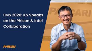 Intel and Phison Collaboration: Advancing AI Infrastructure | K.S. Pua at FMS 2026