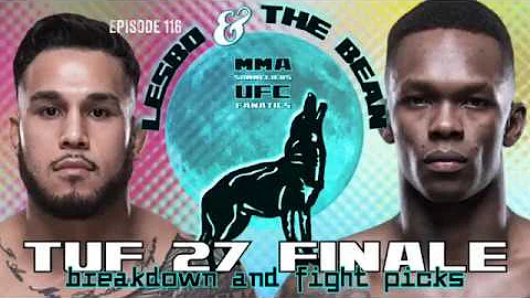 TUF 27 Finale: Breakdown & Fight Picks