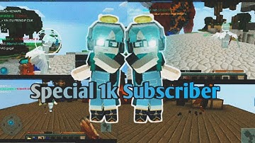 Blockman Go | Egg Wars | 1v1 Montage Special 1k Subscriber 🎉🎊