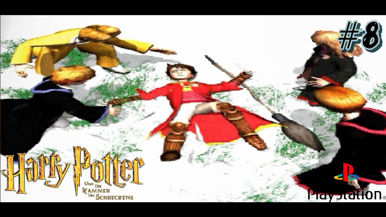Gefährlicher Sport #8 ✦ Harry Potter und die Kammer des Schreckens(PS1)[Deutsch][1080P] ✦ Lets Play
