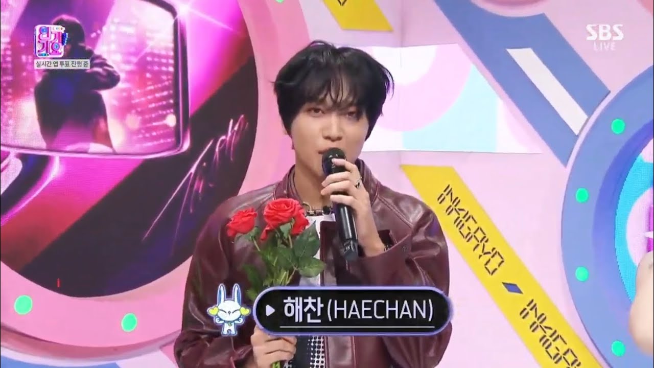 250914 HAECHAN SBS Inkigayo: 'CRZY' | [HAECHAN INTERVIEW CAM] 