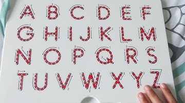 Thumbnail of Learning ABC LETTER Alphabets Phonics Upper Case LETTERS MAGNATAB
