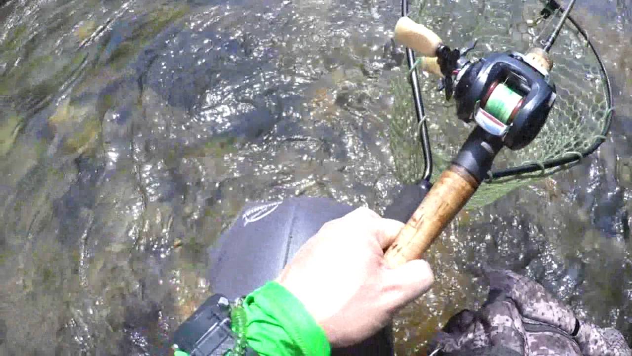 フライフィッシングで渓流のイワナを久しぶりに釣りました Youtube